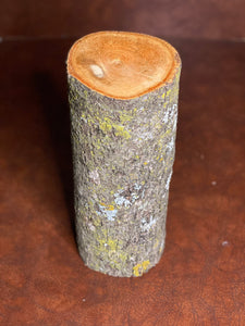 Basswood Log, One Count, About 12 Inches Long by 5 Inches Diameter