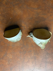 White Birch Angled Cuts, 2 Pieces