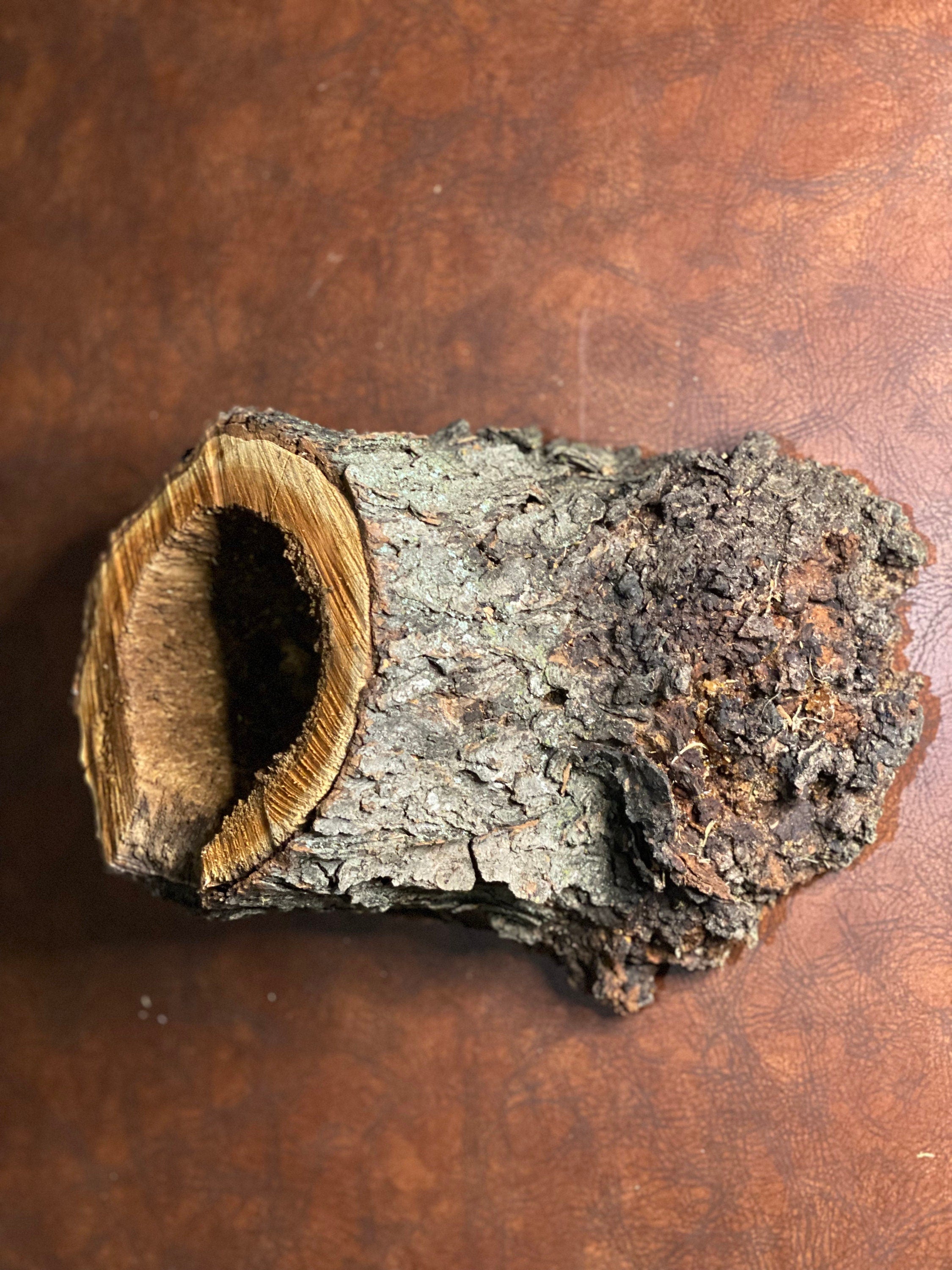 Burl, Cherry Burl With Natural Hole, About 11 Inches Long x 9 Inches Wide x 7 Inches Thick