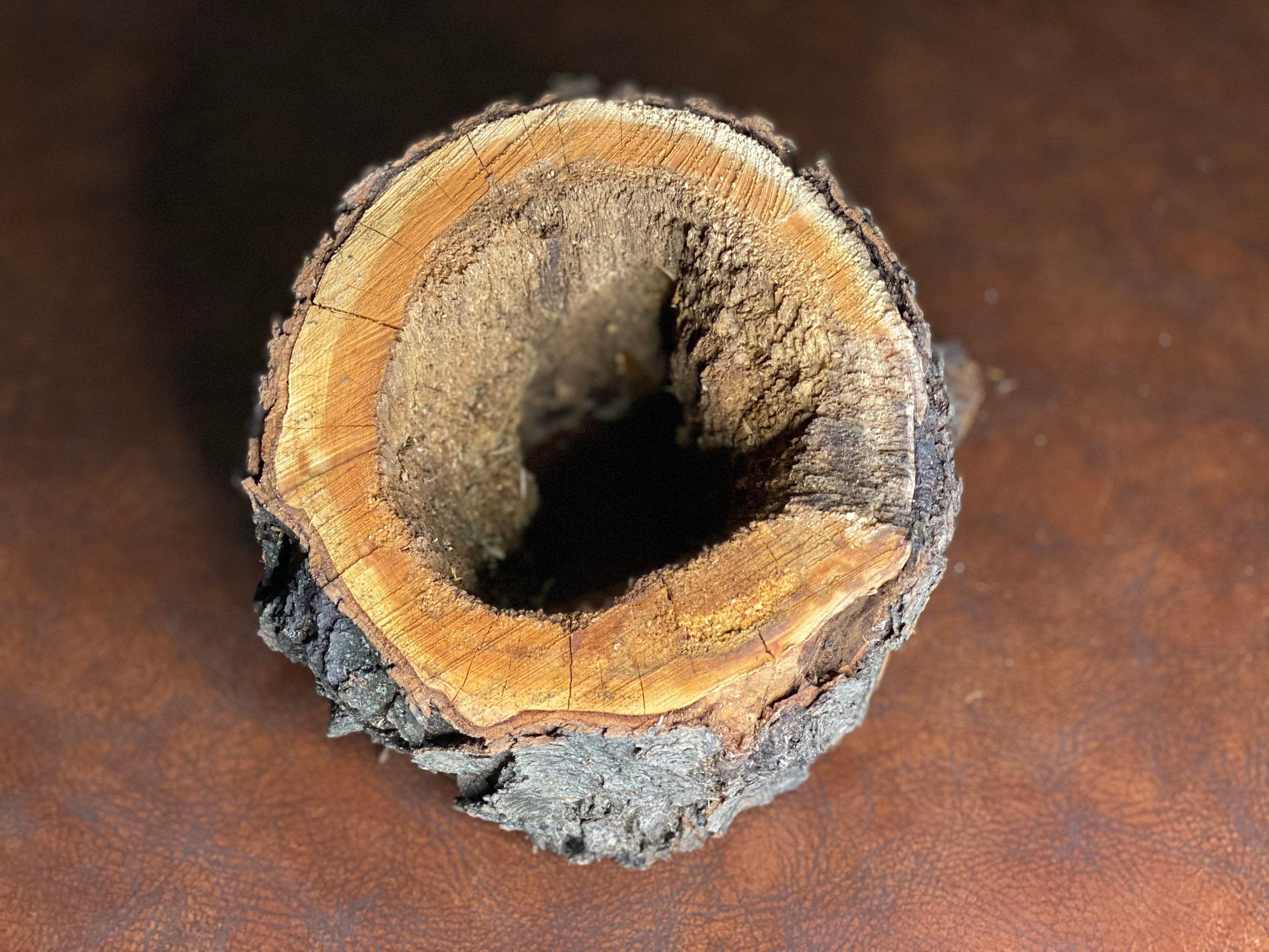 Burl, Cherry Burl With Natural Hole, About 11 Inches Long x 9 Inches Wide x 7 Inches Thick