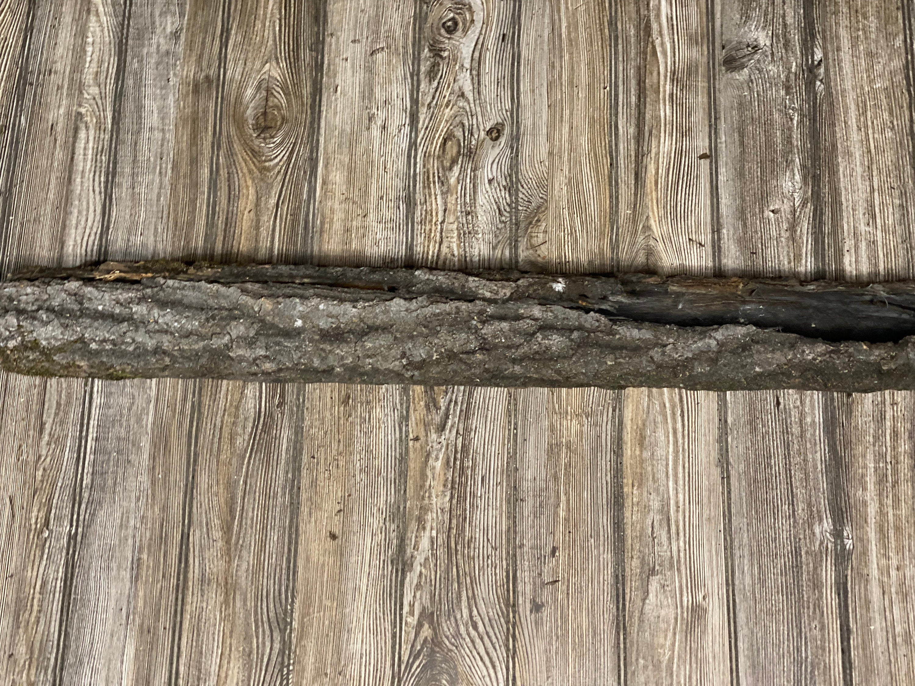 Aspen Bark Tube, Approximately 35 Inches Long by 4 Inches Wide and 3 Inches High