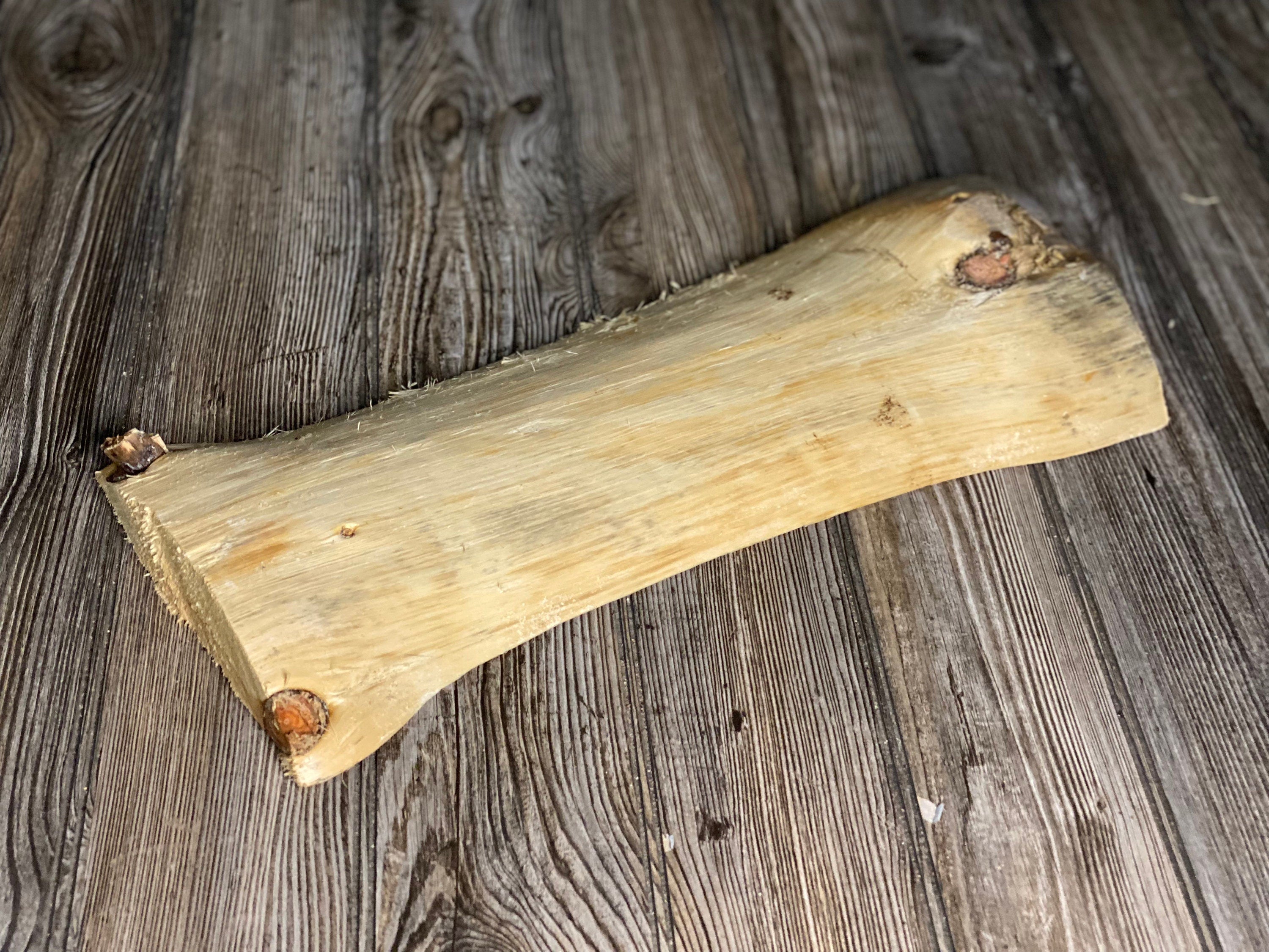 Smooth Pine Wood Slab, Approximately 18 Inches Long by 8 Inches Wide and 2 Inches Tall