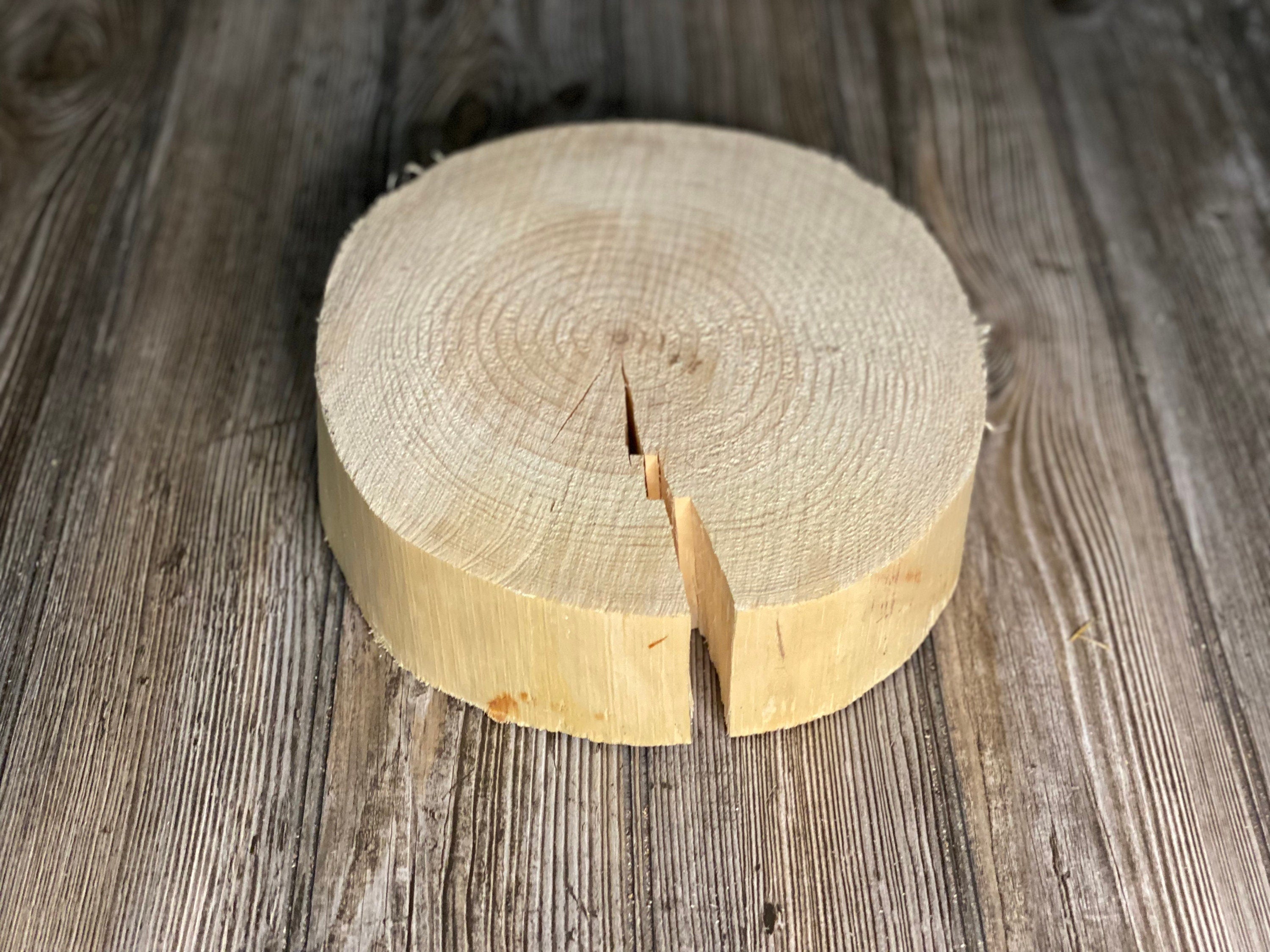 Pine Slice, Approximately 10.5 Inches Long by 9.5 Inches Wide and 2.5 Inches Tall