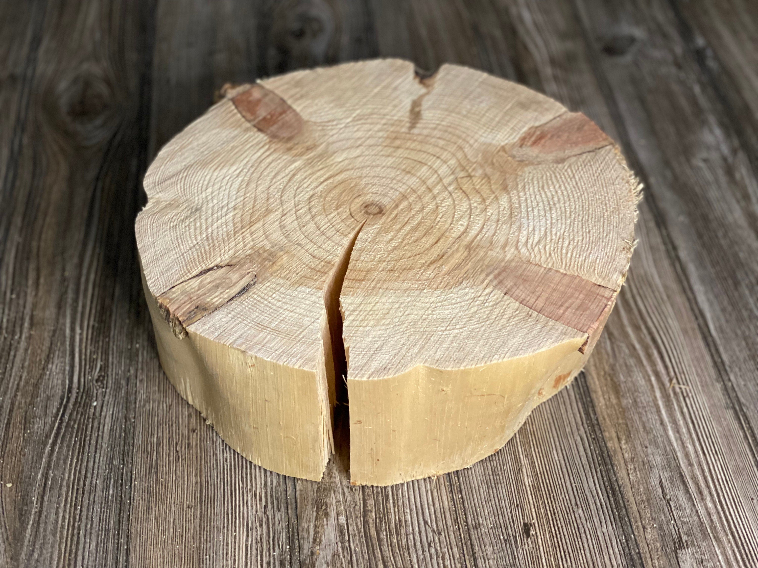 Pine Slice, Approximately 12 Inches Long by 12 Inches Wide and 4.5 Inches Tall
