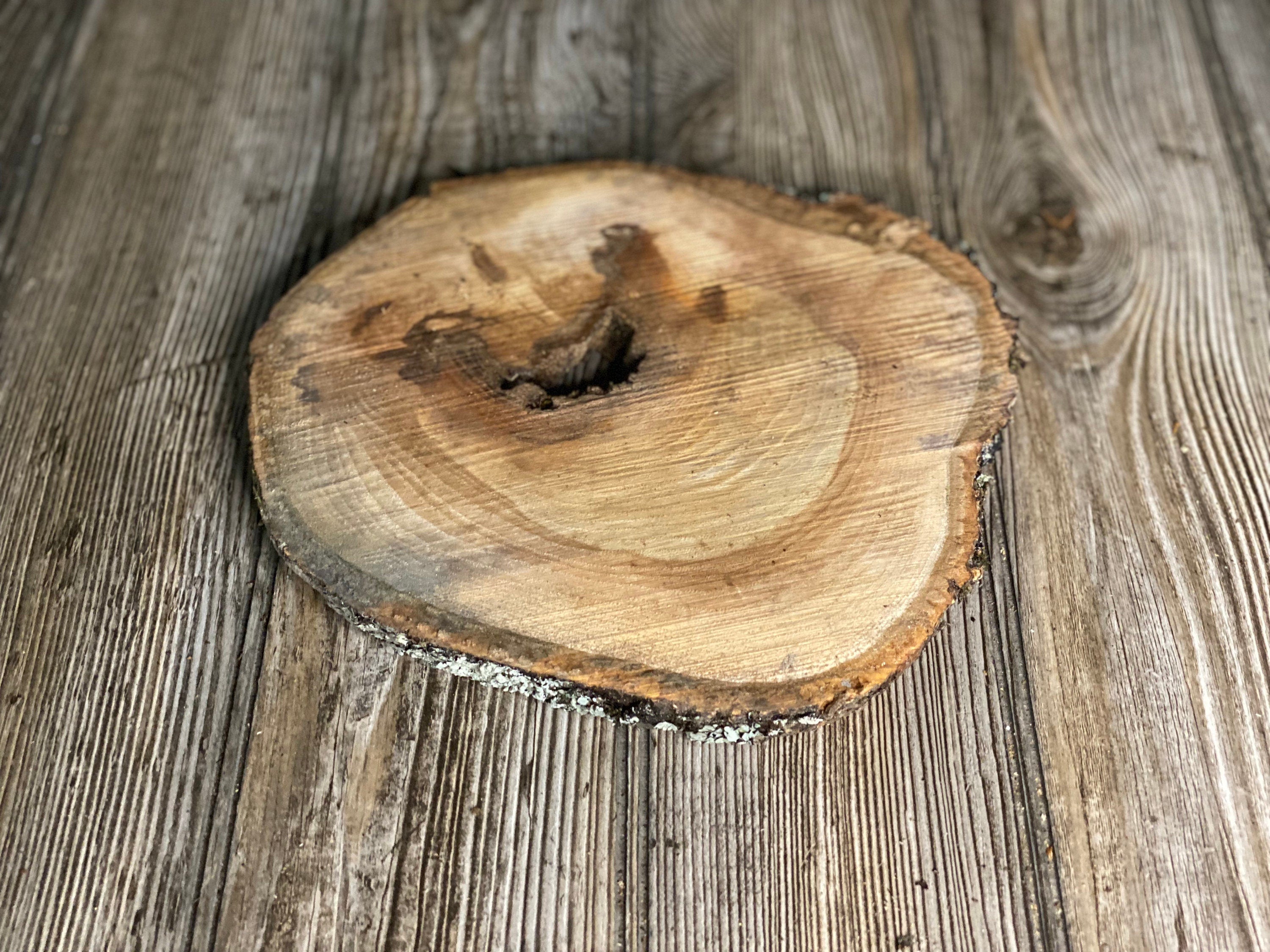 Aspen Burl Slice, Approximately 9 Inches Long by 8 Inches Wide and 3/4 Inch Thick