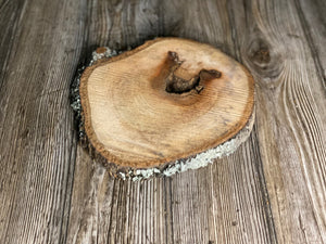 Aspen Burl Slice, Approximately 9 Inches Long by 8 Inches Wide and 3/4 Inch Thick