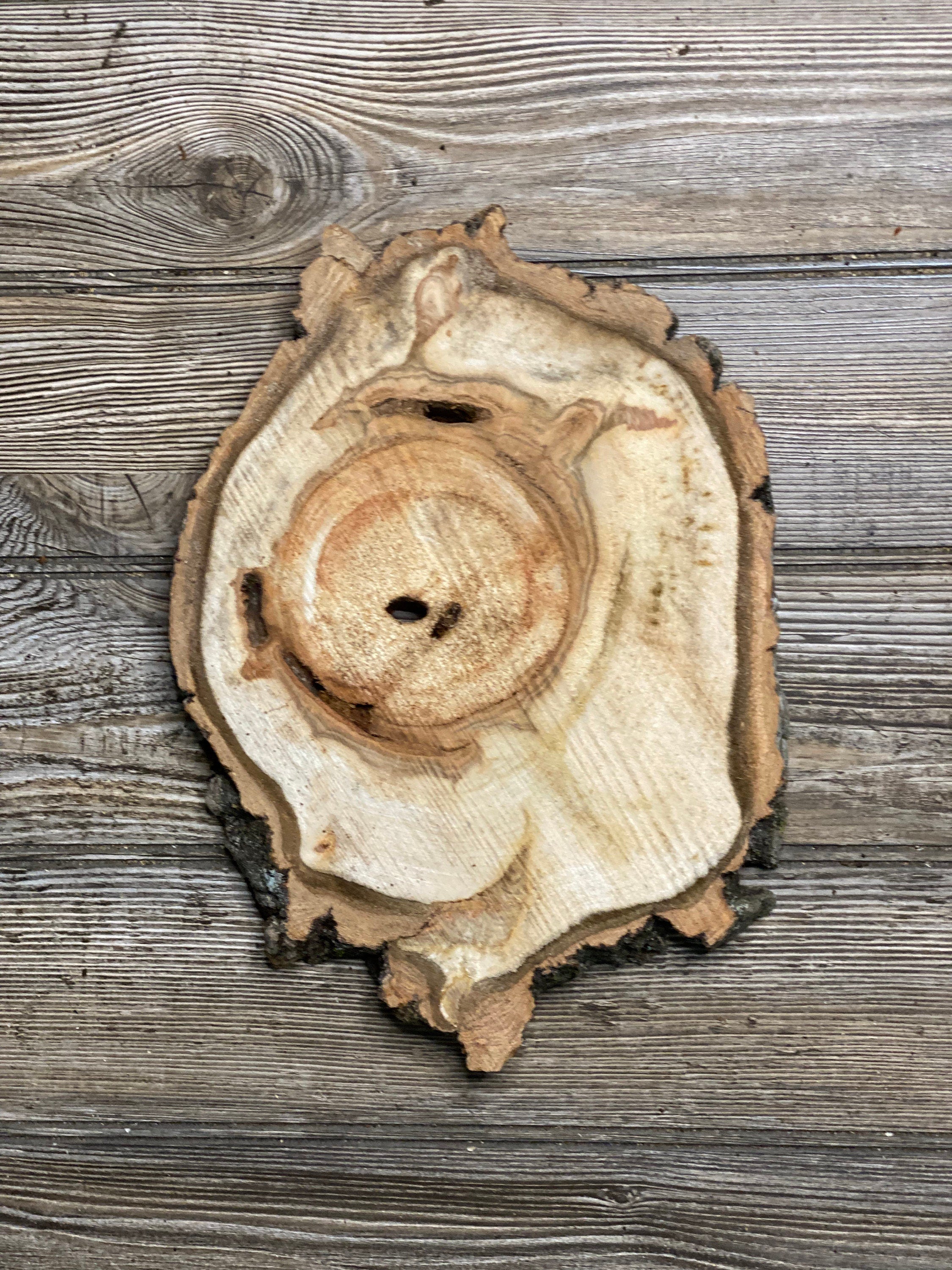 Aspen Burl Slice, Approximately 11 Inches Long by 8.5 Inches Wide and 1 Inch Thick