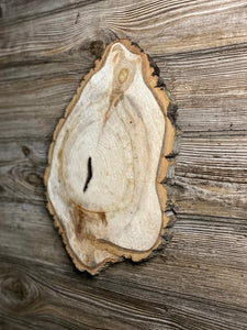 Aspen Burl Slice, Approximately 13 Inches Long by 9.5 Inches Wide and 3/4 Inch Thick