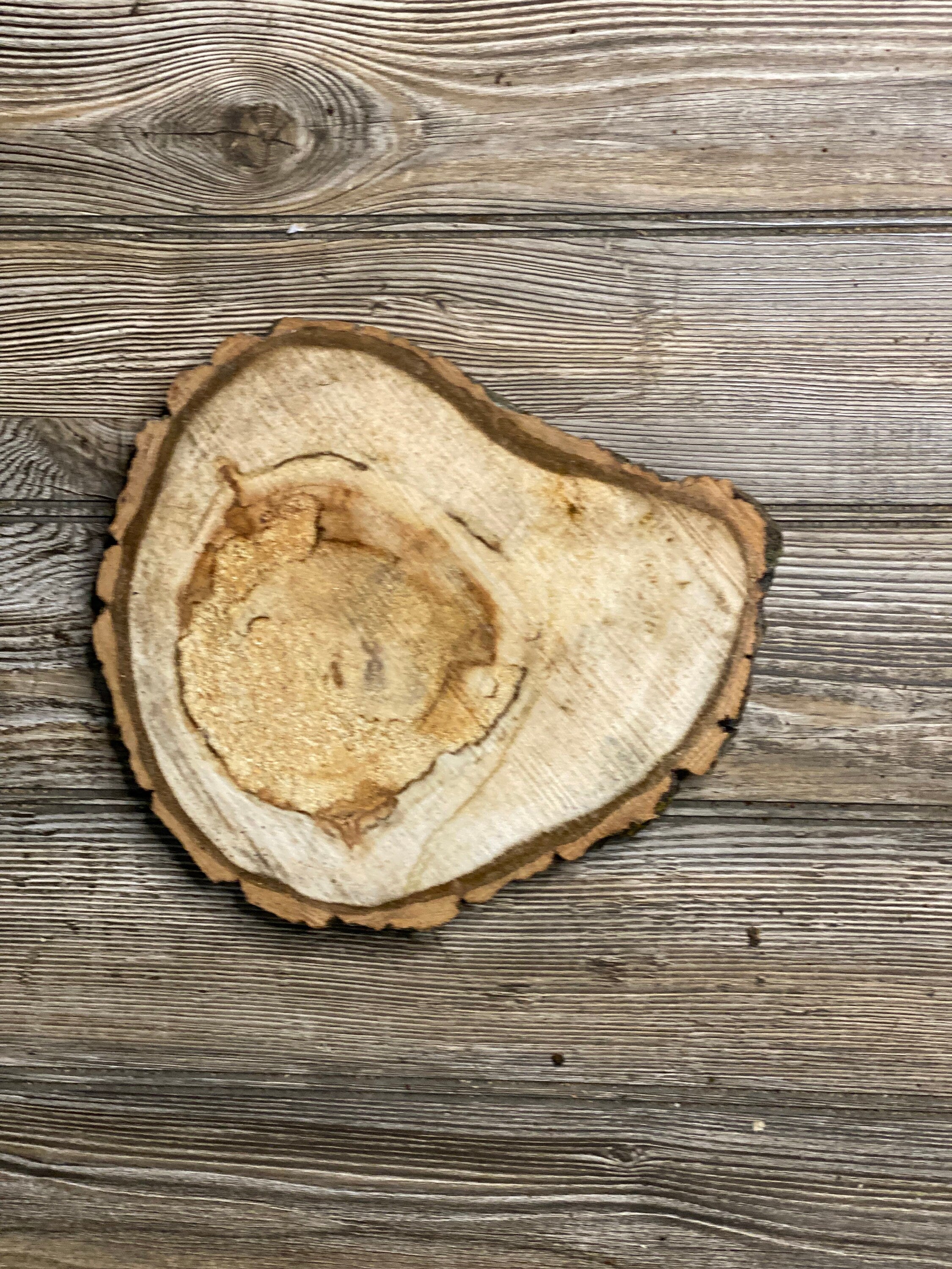 Aspen Burl Slice, Approximately 9 Inches Long by 8 Inches Wide and 1 Inch Thick