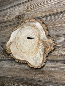 Aspen Burl Slice, Approximately 12.5 Inches Long by 9.5 Inches Wide and 3/4 Inch Thick