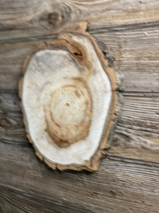 Aspen Burl Slice, Approximately 9.5 Inches Long by 8.5 Inches Wide and 3/4 Inch Thick