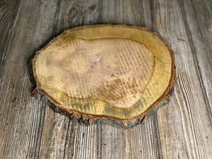 Aspen Burl Slice, Approximately 11.5 Inches Long by 10.5 Inches Wide and 3/4 Inch Thick