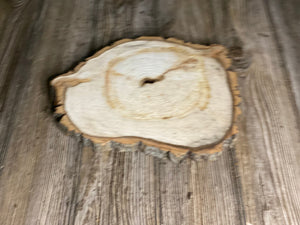 Aspen Burl Slice, Approximately 11 Inches Long by 9.5 Inches Wide and 3/4 Inch Thick