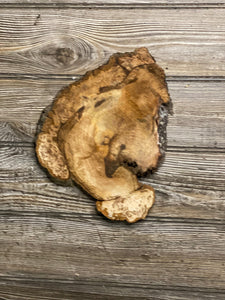 Hickory Burl Slice, Approximately 9.5 Inches Long by 8 Inches Wide and 3/4 Inch Thick