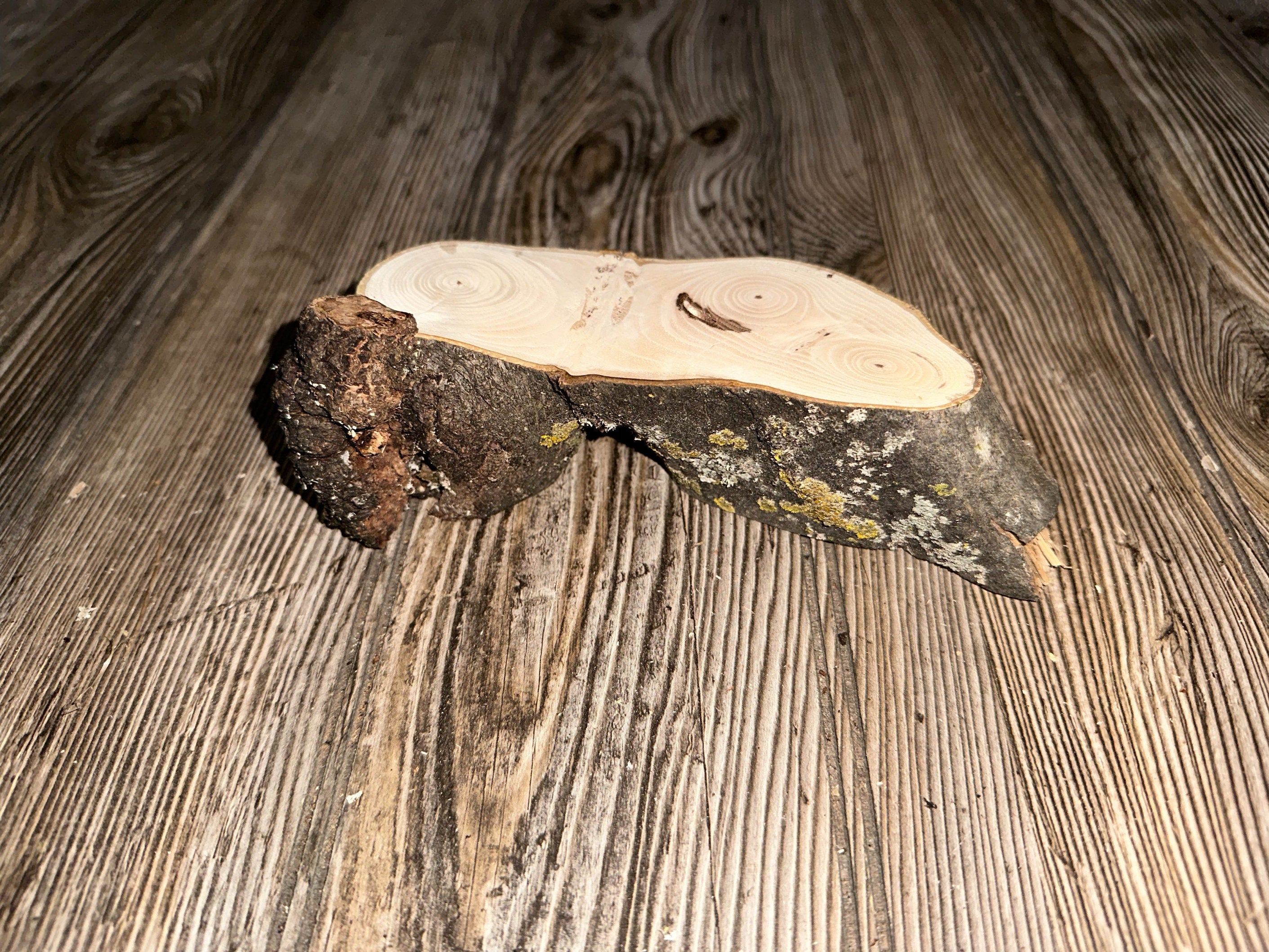 Unique Hickory Burl Piece, Approximately 7 Inches Long by 2.5 Inches Wide and 2 Inches Thick