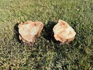 Aspen Wood Slices, Approximately 7-8 Inches Long by 6 Inches Wide and 2 Inches Thick