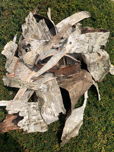 White Birch Bark, Firm, Assorted Sizes, Seconds