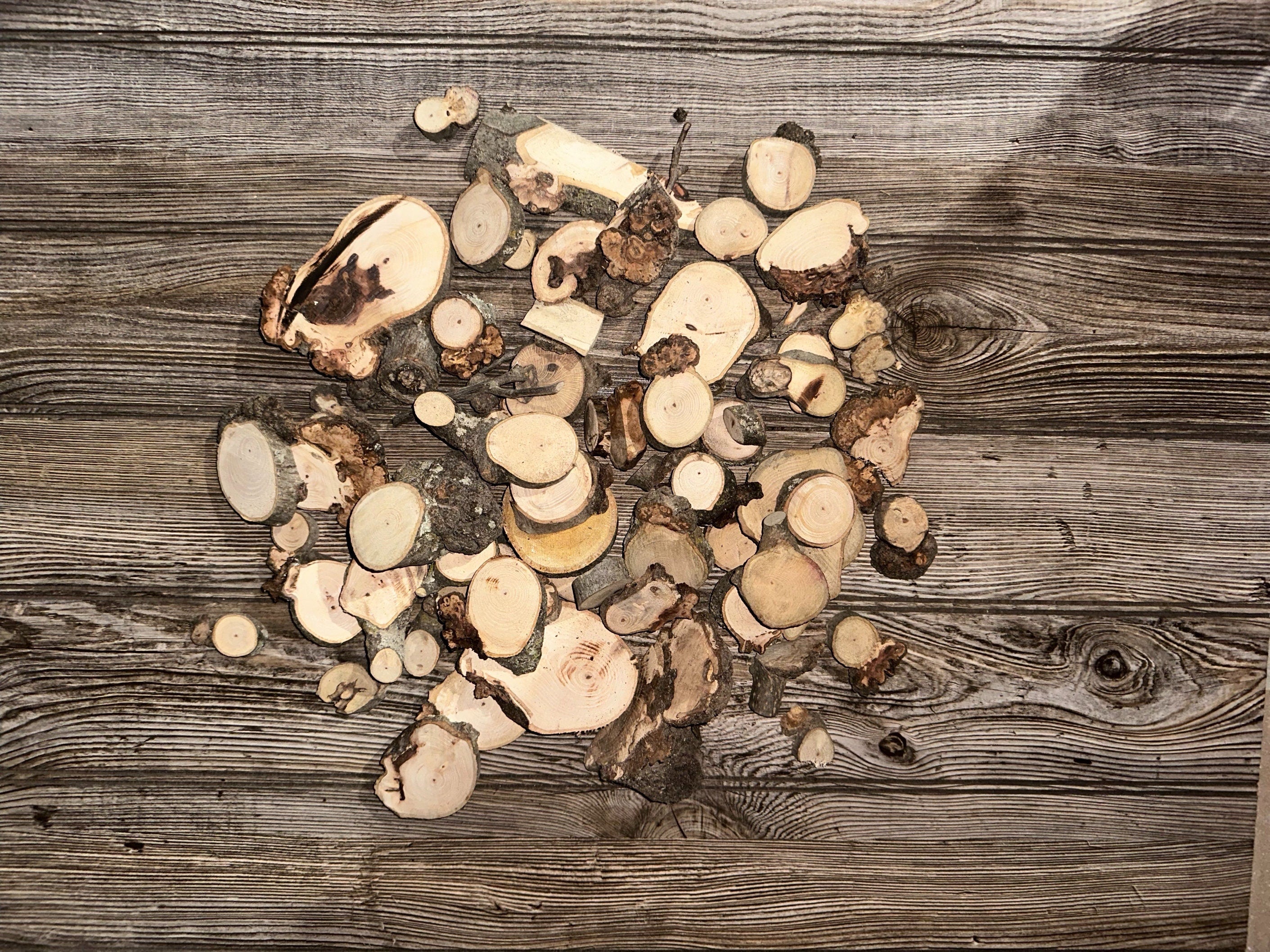 Burl, pound of hickory burl ends and pieces, lengths and widths vary on each