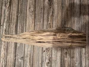 Maple Slab, Approximately 36.5 Inches Long by 9 Inches Wide and 1 Inch Thick