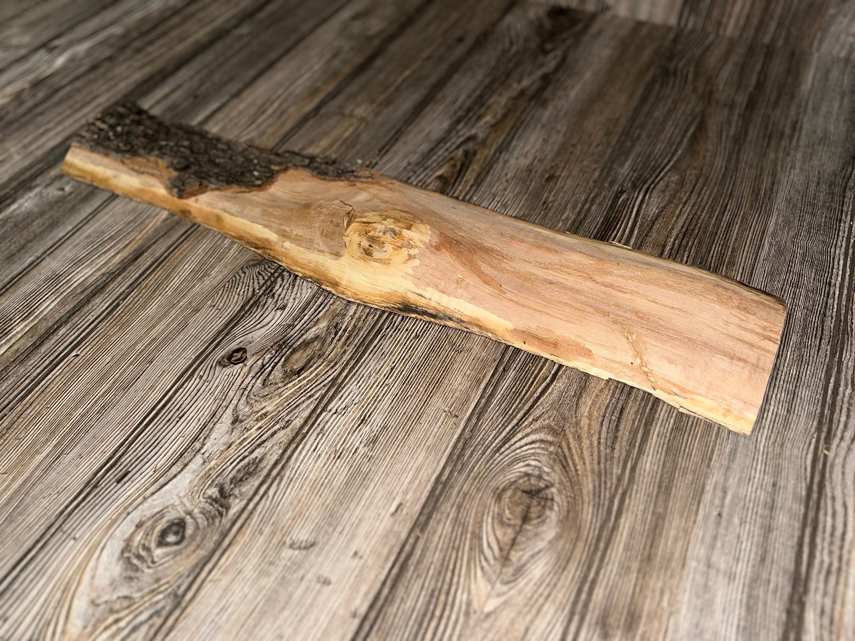 Maple Plank, Wood Plank, Approximately 25 Inches Long by 5.5 Inches Wide and 1 Inch Tall