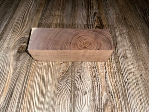 Black Walnut Slab, Approximately 7 Inches Long by 2 Inches Wide by 2 Inches High