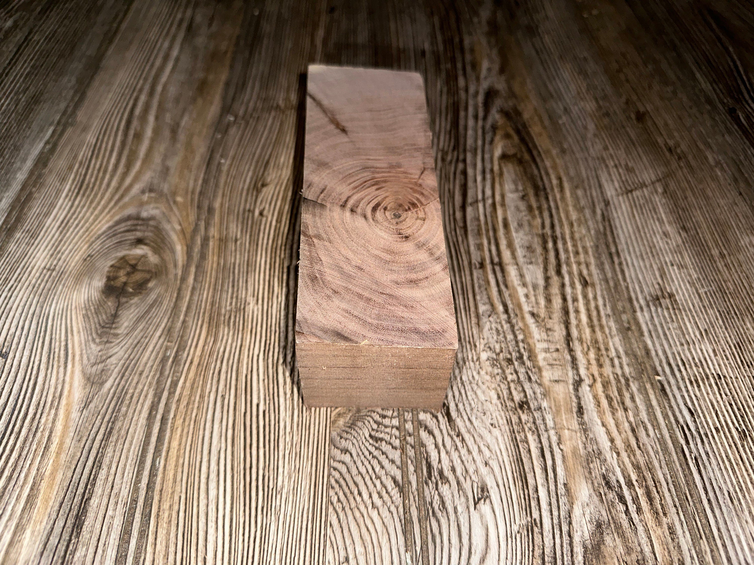 Black Walnut Slab, Approximately 7 Inches Long by 2 Inches Wide by 2 Inches High