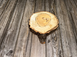 Aspen Burl Slice, Approximately 10 Inches Long by 9 Inches Wide and 2 Inches Thick