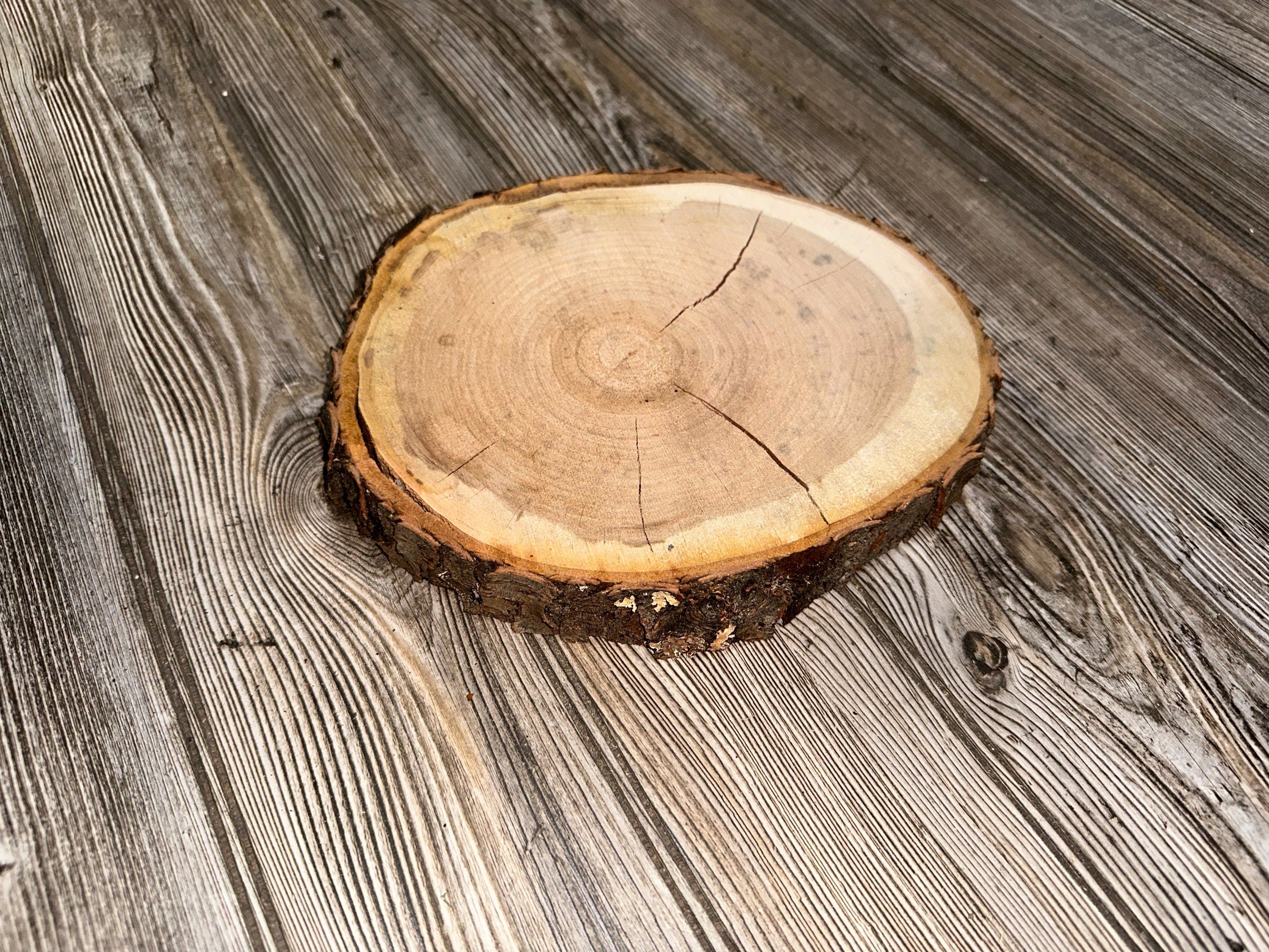 Cherry Burl Slice, Approximately 10 Inches Long by 9 Inches Wide and 1 Inch Thick