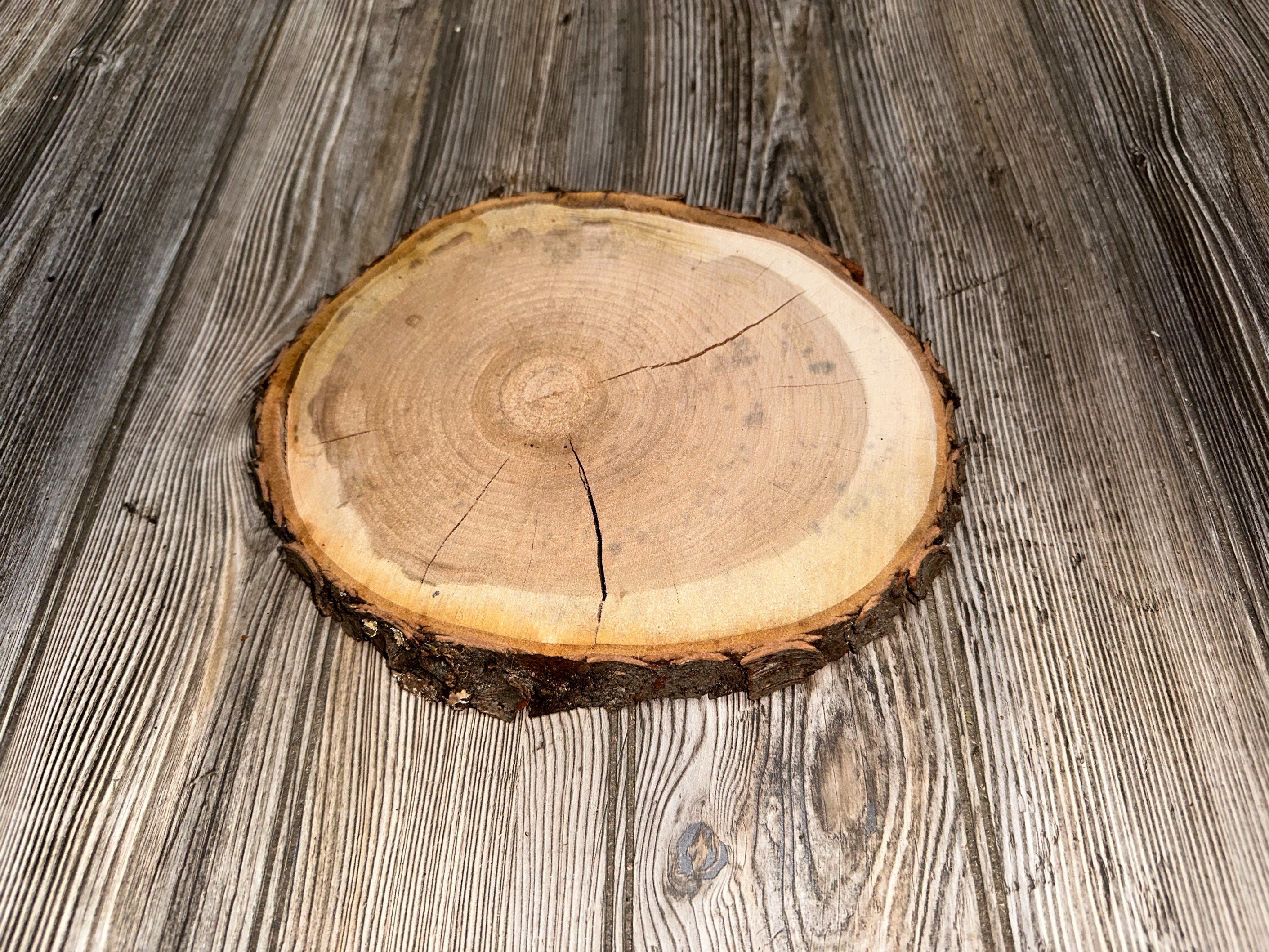 Cherry Burl Slice, Approximately 10 Inches Long by 9 Inches Wide and 1 Inch Thick