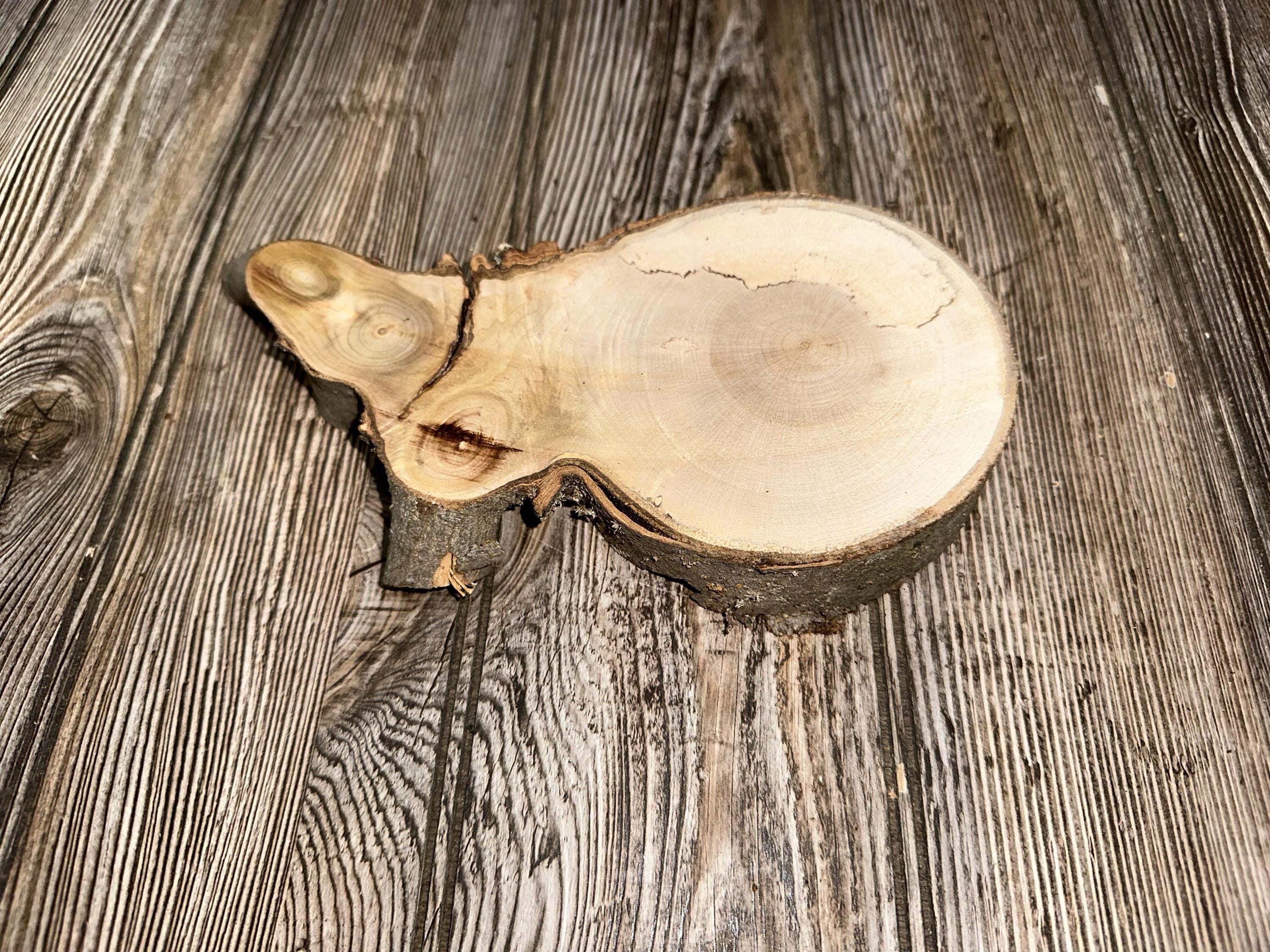 Unique Maple Slice, 1 Count, Approximately 9 Inches Long by 4.5 Inches Wide and 1 Inch Thick