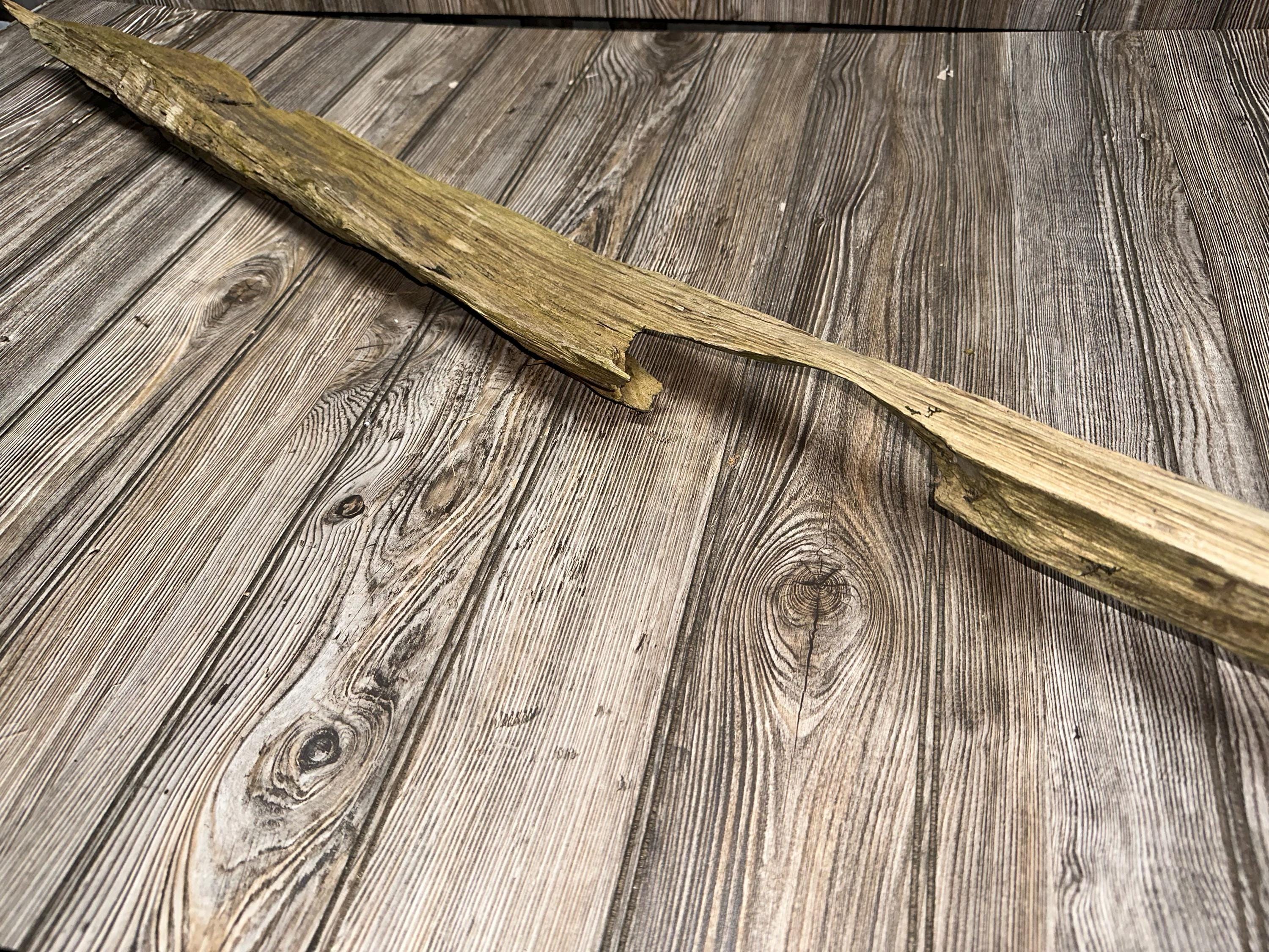 Tree Limb, Branch End, Driftwood, Approximately 45 Inches Long by 5 Inches Wide and 2 Inches Tall