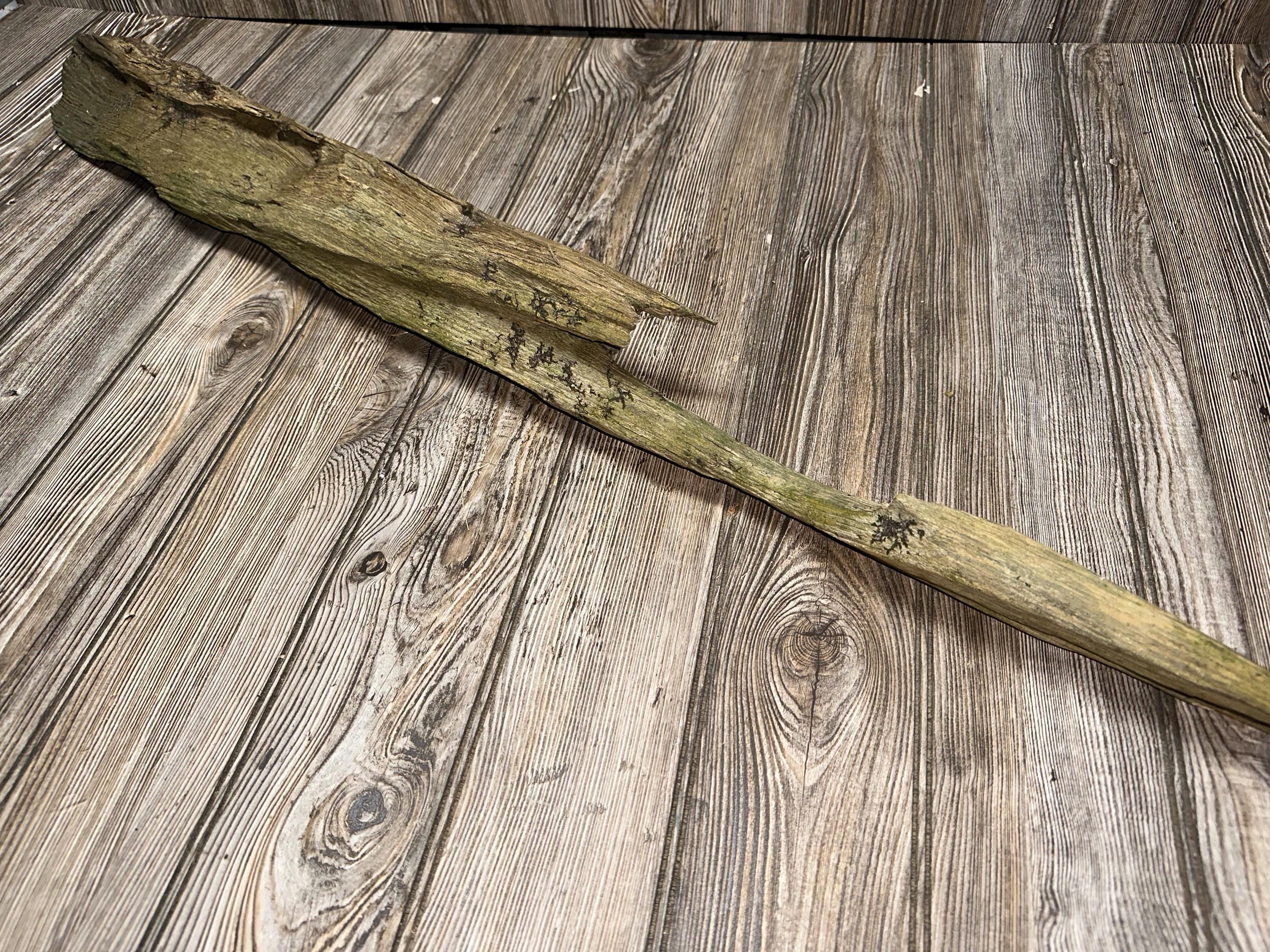 Tree Limb, Branch End, Driftwood, Approximately 45 Inches Long by 5 Inches Wide and 2 Inches Tall