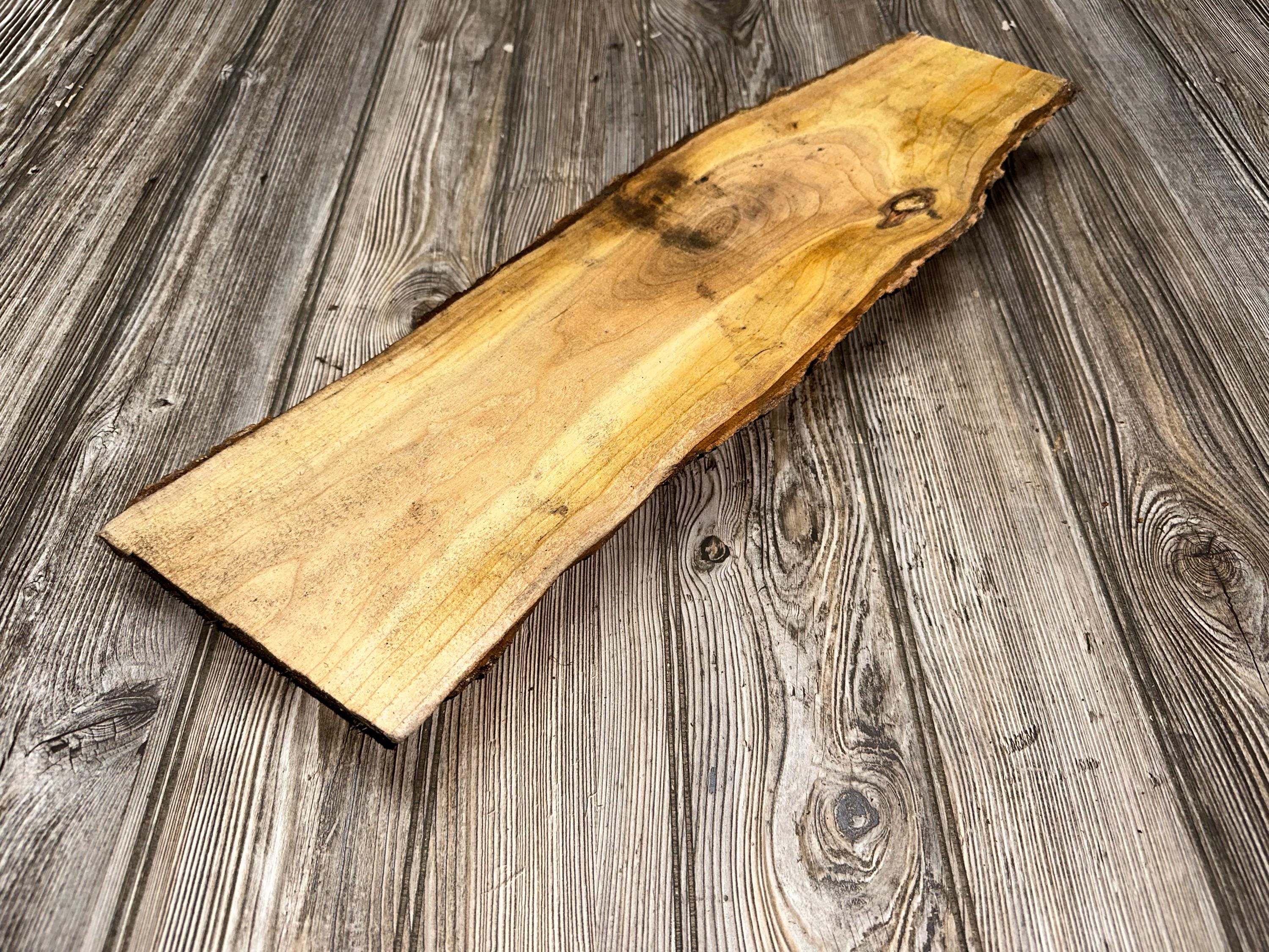 Cherry Slab, Wood Slab, Cherry Wood Slab, Approximately 23.5 Inches Long by 7 Inches Wide by 2 Inches Thick